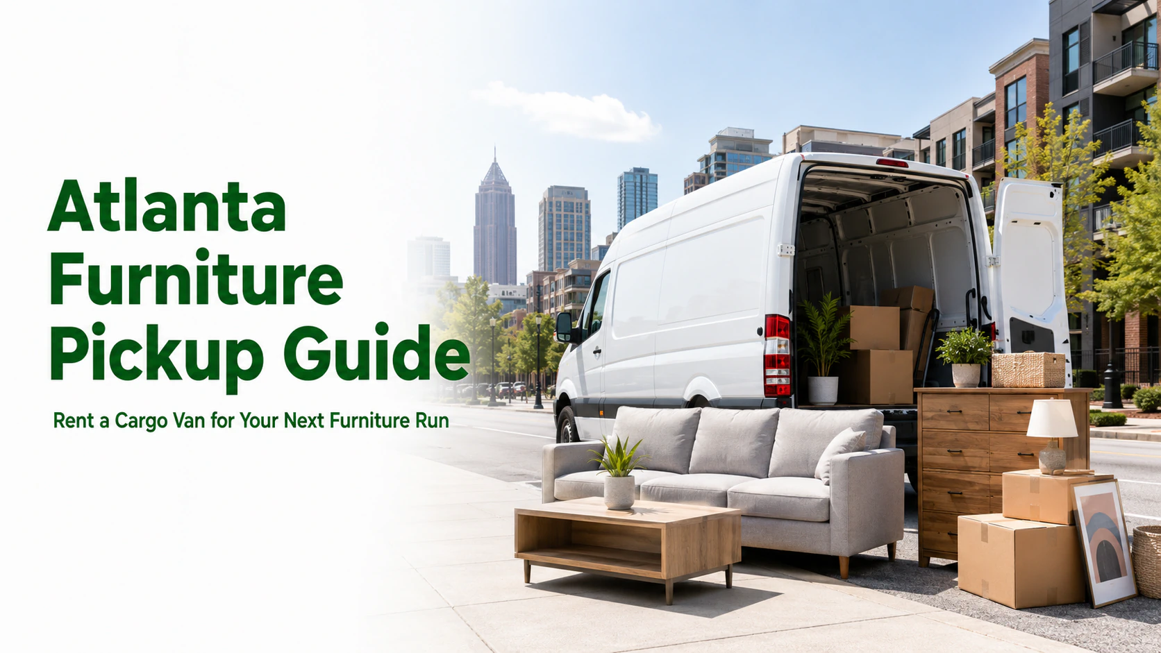 Furniture Pickup Van Rental Atlanta | Cargo Atlanta